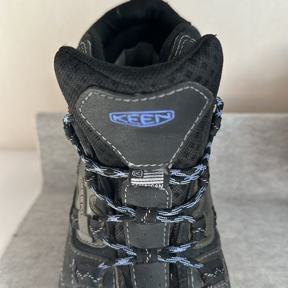 Keen Women’s,black,hiking,mid ankle boots,Waterproof,Size 7 - Picture 6 of 8